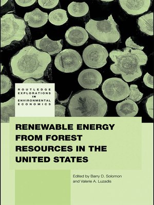 cover image of Renewable Energy from Forest Resources in the United States